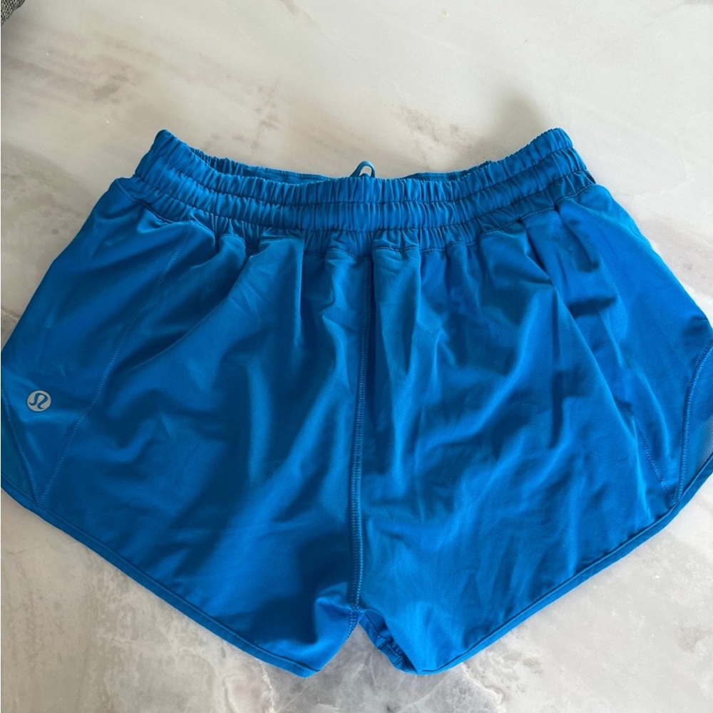 lululemon athletica Vibrant Blue Athletic Shorts
